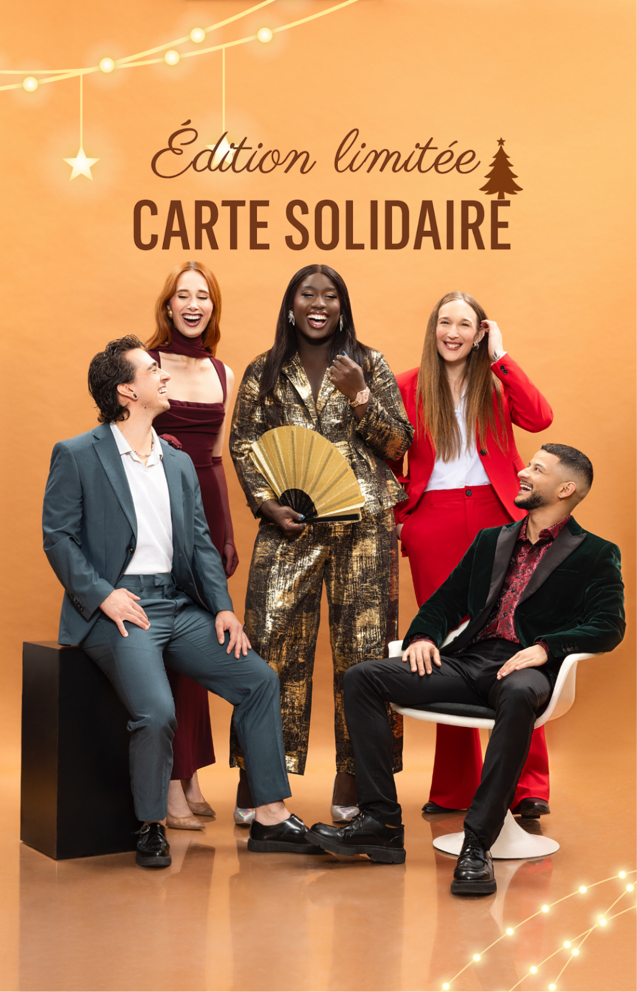 Carte de vœux solidaire – Édition limitée Noël 2025